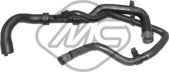 Патрубок радиатора (системы охлаждения) Metalcaucho. Артикул 08664