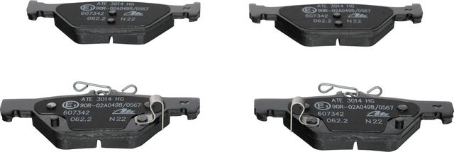 Тормозные колодки ATE задние для Subaru Levorg 2015-2026. Артикул 13.0460-7342.2