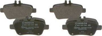 Тормозные колодки Bosch. Артикул 0 986 495 348