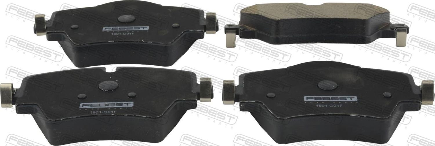 Тормозные колодки Febest. Артикул 1901-G01F