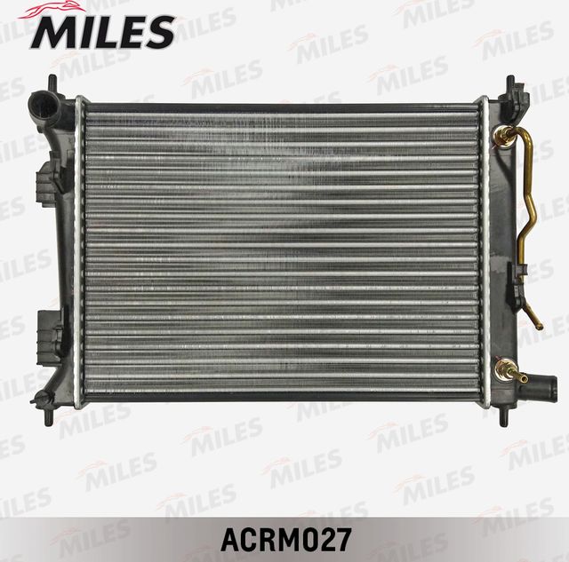 Радиатор охлаждения двигателя Miles для Hyundai Solaris I 2010-2017. Артикул ACRM027