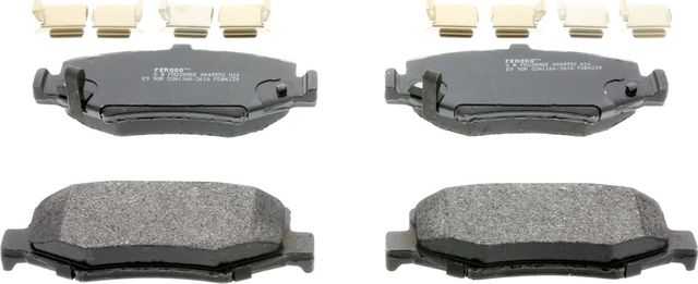 Тормозные колодки Ferodo Premier задние для Dodge Nitro 2006-2012. Артикул FDB4239
