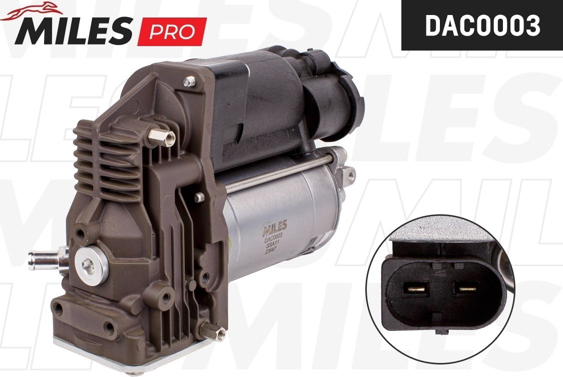 Компрессор пневмоподвески MB W639 (Miles) Miles. Артикул DAC0003