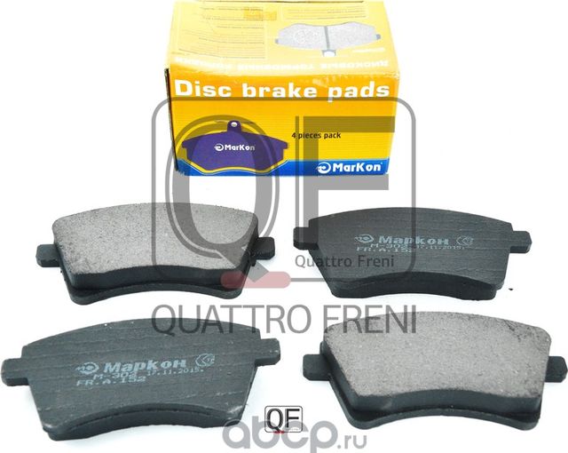 Колодки тормозные дисковые к-т Renault Kangoo II 08-  передние (Markon) Markon. Артикул 15200186