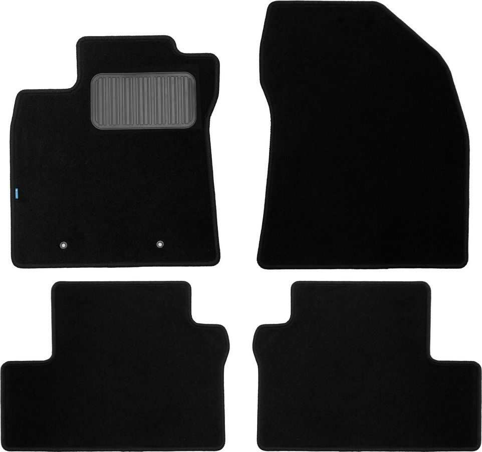 Коврики текстильные Klever Premium для салона Toyota Avensis седан 2003-2009 . Артикул KLEVER03481922110kh