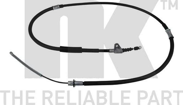 Трос ручника (тросик ручного тормоза) NK. Артикул 9045115