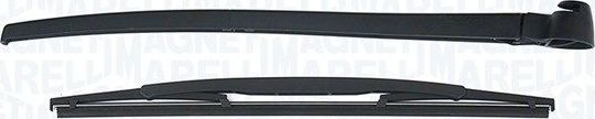Поводок (рычаг) и щетка стеклоочистителя (дворника) Magneti Marelli. Артикул 000723180326