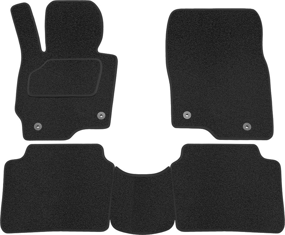 Коврики Rezkon ворсовые для салона Mazda CX-5 I 2012-2017. Артикул 2523020100