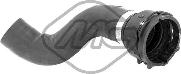 Патрубок радиатора (системы охлаждения) Metalcaucho для Audi A4 allroad IV (B8) 2009-2016. Артикул 94473