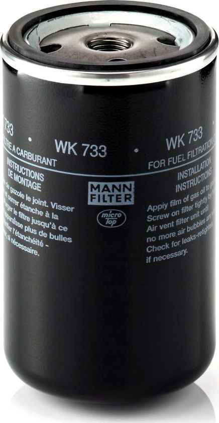 Топливный фильтр Mann-Filter. Артикул WK 733