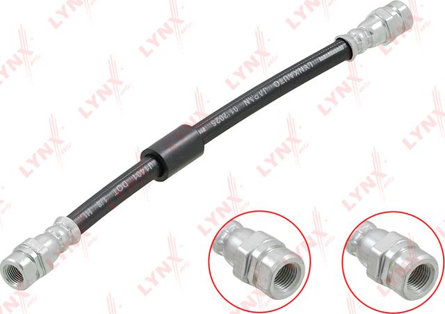 Тормозной шланг LYNXauto задний для Volkswagen Touran I 2006-2009. Артикул BL-3180