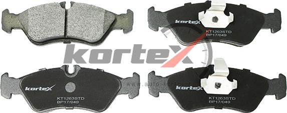 Колодки тормозные MB SPRINTER 13- задн. (Kortex). Артикул KT1263STD