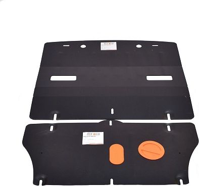 Защита Alfeco для радиатора, рулевой рейки и картера Kia Stinger 4WD 2018-2026. Артикул ALF.11.42