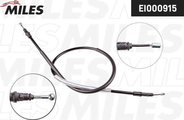 Трос ручника (тросик ручного тормоза) Miles. Артикул EI000915
