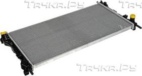 Радиатор охлаждения двигателя Zentparts. Артикул Z20410