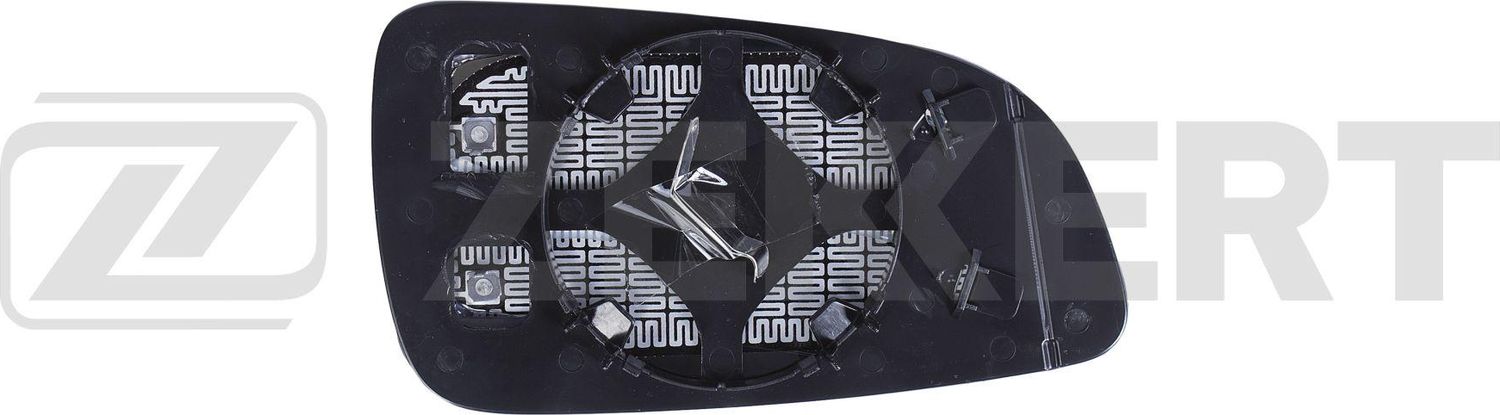 Зеркальное стекло бокового зеркала Zekkert. Артикул SP-1002