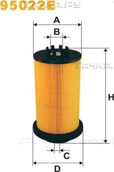 Топливный фильтр WIX Filters. Артикул 95022E