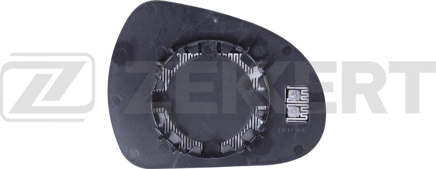 Зеркальное стекло бокового зеркала Zekkert. Артикул SP-1106