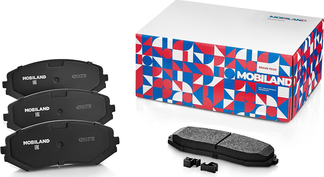 Тормозные колодки Mobiland. Артикул 429103730