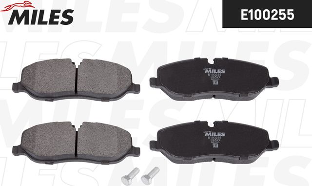 Тормозные колодки Miles (Semi-Metallic). Артикул E100255
