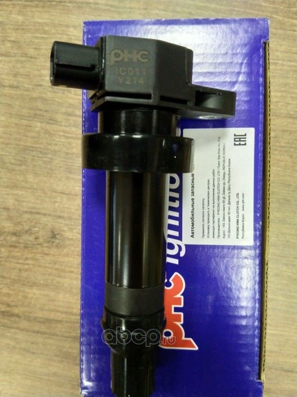 Катушка зажигания HYUNDAI Solaris (10-),i20,i30 KIA Ceed,Cerato,Rio (11-) (1.4/1 (PHC) PHC. Артикул IC011