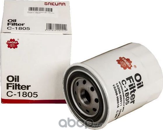 Масляный фильтр Sakura. Артикул C-1805SBP