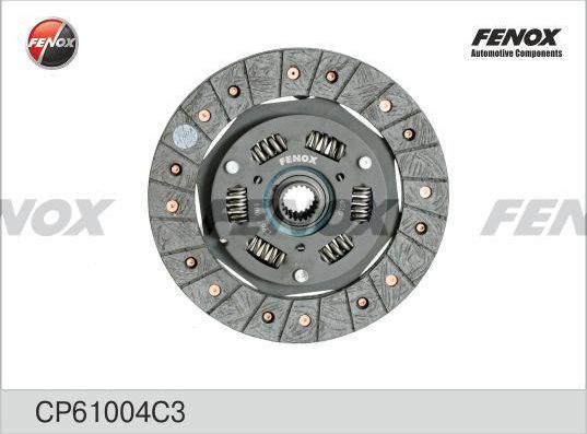Диск сцепления Fenox для ВАЗ Samara (2108, 2109, 2113, 2114) 1986-2013. Артикул CP61004C3