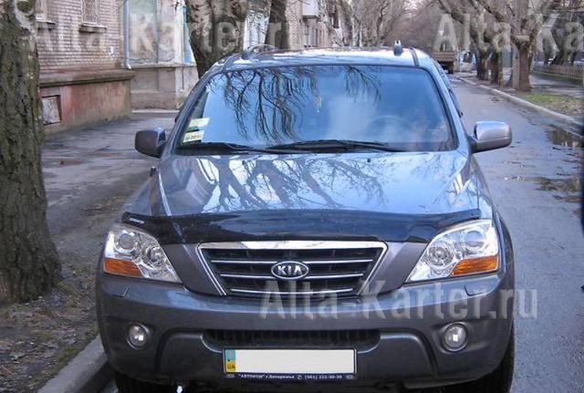 Дефлектор SIM для капота Kia Sorento I 2003-2007. Артикул SKISOR0312