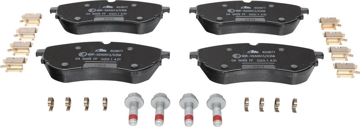 Тормозные колодки ATE. Артикул 13.0460-3877.2