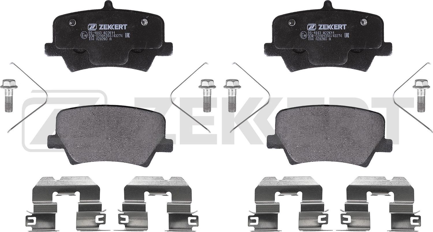 Тормозные колодки Zekkert. Артикул BS-1843