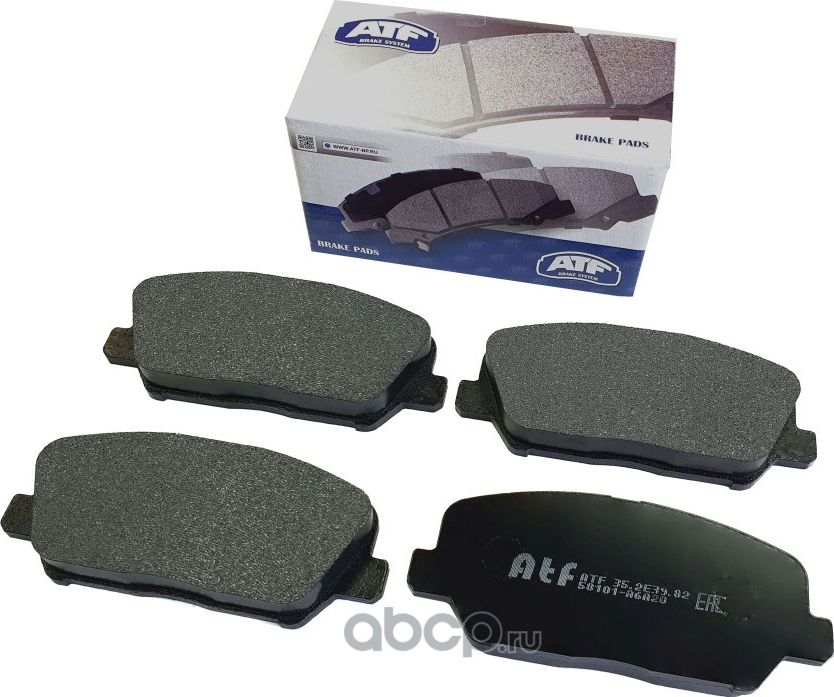Колодки тормозные передние 30 () с 2011 (ATF) ATF. Артикул 352E3982