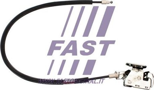 Замок двери Fast задний левый нижний для Citroen Jumper II 2006-2026. Артикул FT95382