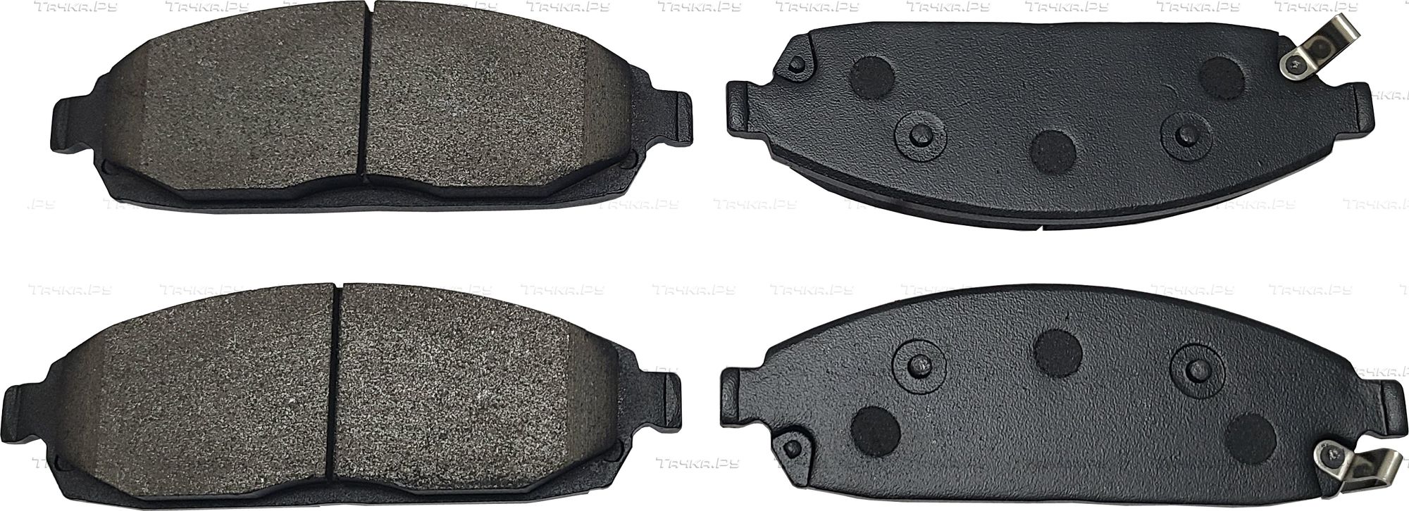 Тормозные колодки CTR передние для Jeep Grand Cherokee III (WK) 2004-2010. Артикул GK0098