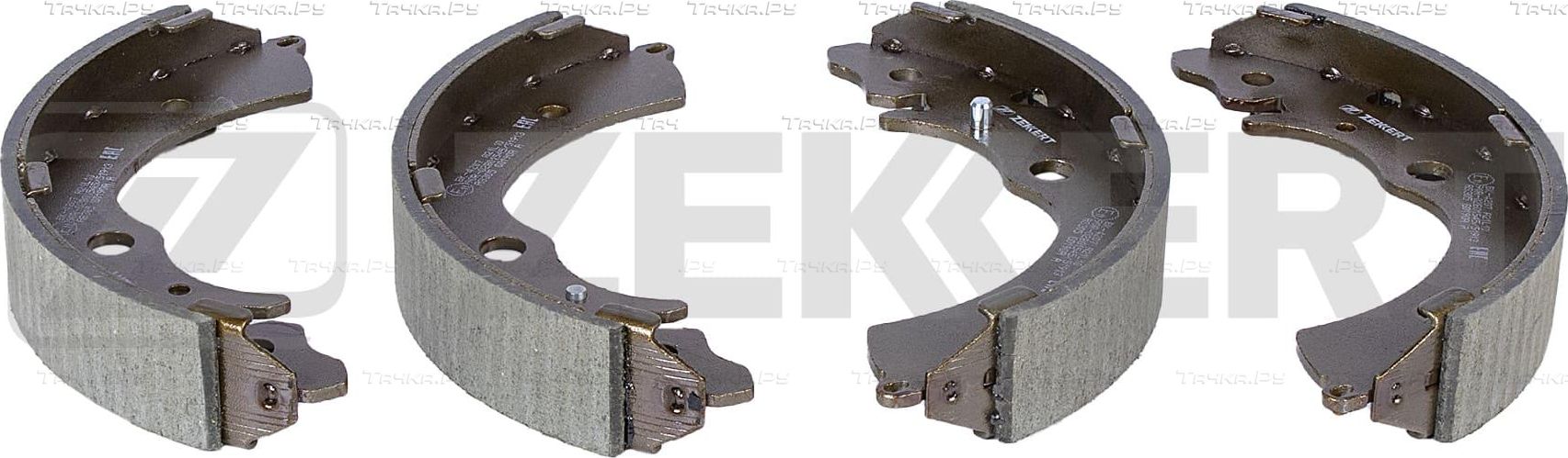 Тормозные колодки Zekkert задние для Honda Capa 1998-2002. Артикул BK-4207