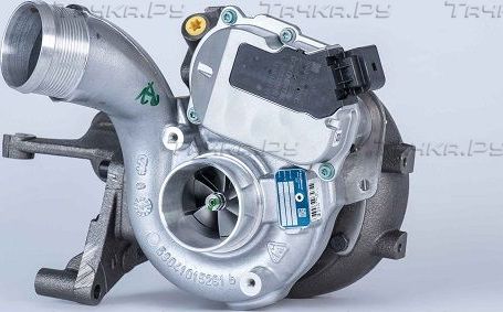 Турбина (турбокомпрессор) BorgWarner BV50 для Audi Q7 I (4L) 2006-2010. Артикул 53049880054