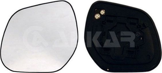 Зеркальное стекло бокового зеркала Alkar правое для Citroen C-Crosser 2007-2013. Артикул 6432859
