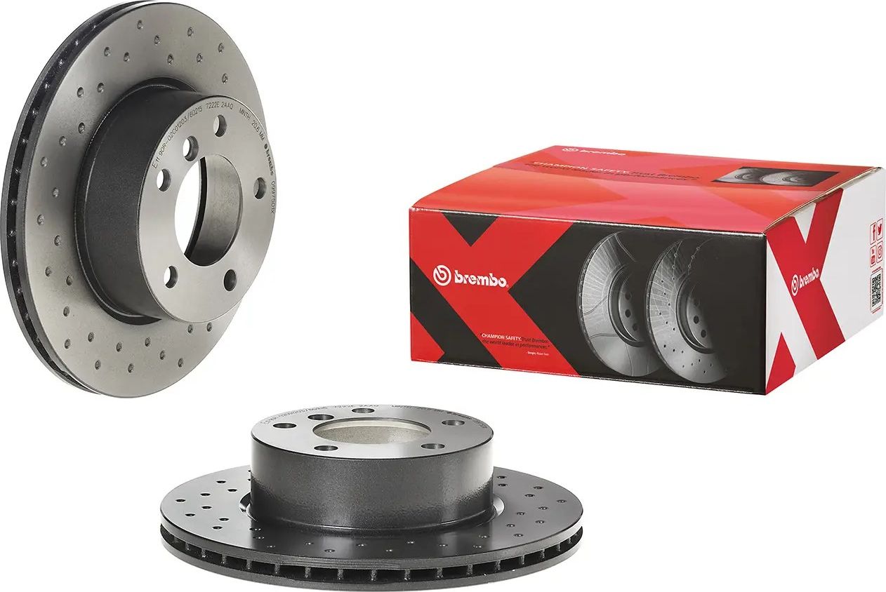 Тормозной диск Brembo XTRA LINE - Xtra. Артикул 09.9750.1X
