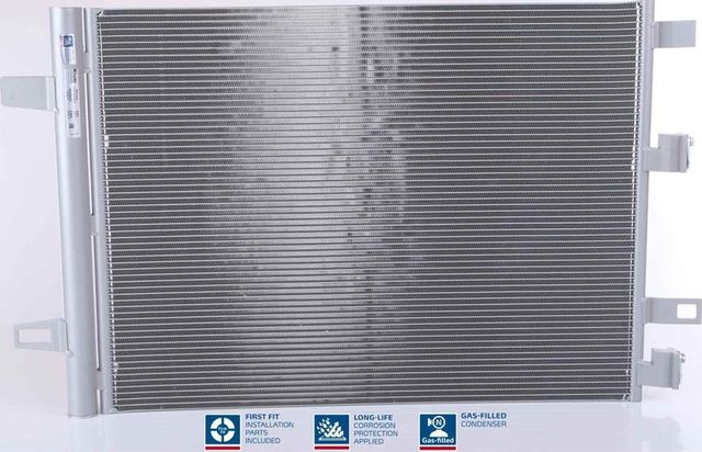 Радиатор кондиционера (конденсатор) Nissens (алюминий) для Mercedes-Benz GLA II (H247) 2020-2026. Артикул 941194