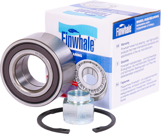 Ступичный подшипник (комплект) Finwhale передний для Citroen DS3 I 2009-2015. Артикул HB756