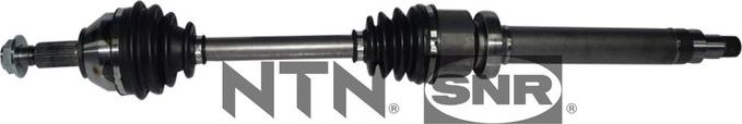 Полуось (привод в сборе, приводной вал) NTN / SNR. Артикул DK52.003