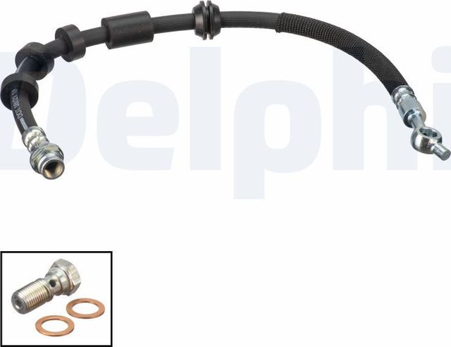 Тормозной шланг Delphi передний левый для Land Rover Discovery Sport I 2014-2026. Артикул LH7700