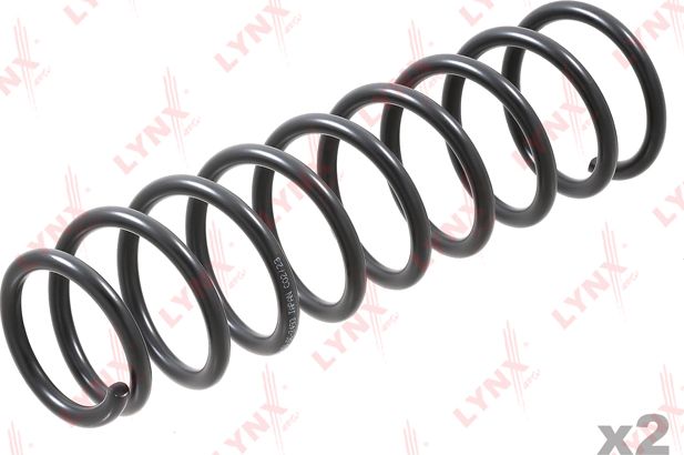 Пружина подвески LYNXauto задняя для Mitsubishi Lancer X 2010-2017. Артикул SC-2493