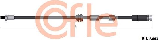 Тормозной шланг Cofle. Артикул 92.BH.JA003