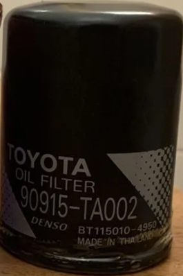 Масляный фильтр Toyota. Артикул 90915TA002