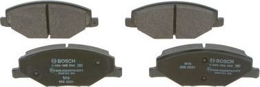 Тормозные колодки Bosch. Артикул 0 986 495 390