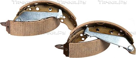 Тормозные колодки Zentparts задние для Audi 90 II (B3) 1987-1991. Артикул Z06802