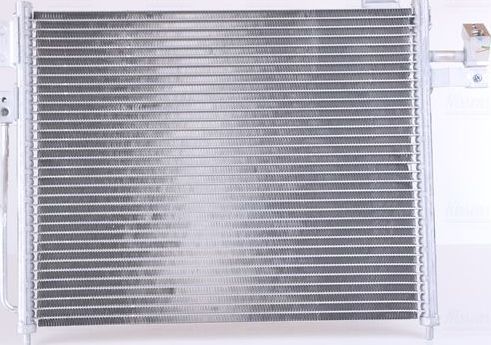 Радиатор кондиционера (конденсатор) Nissens (алюминий) для Mazda Premacy I (CP) 1999-2005. Артикул 94760