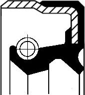 Сальник Corteco (FPM (Fluor-Kautschuk)). Артикул 01026325B
