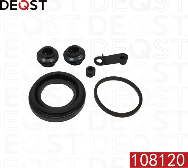 Ремкомплект тормозного суппорта заднего (для поршня O 42mm  суппорт Kasco). HYUNDAI H-1 (TQ) 08> (Deqst). Артикул 108120