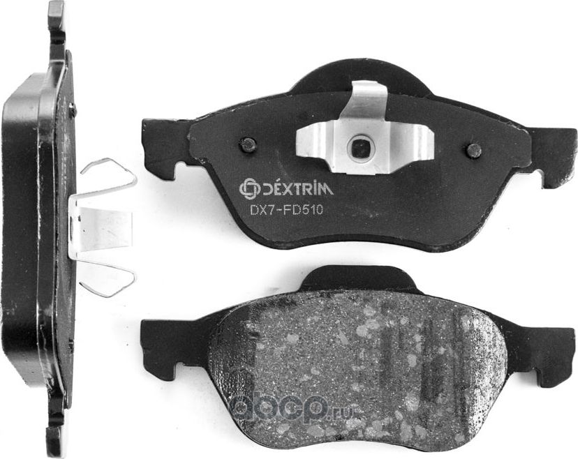 Колодки тормозные передние (Dextrim). Артикул DX7FD510